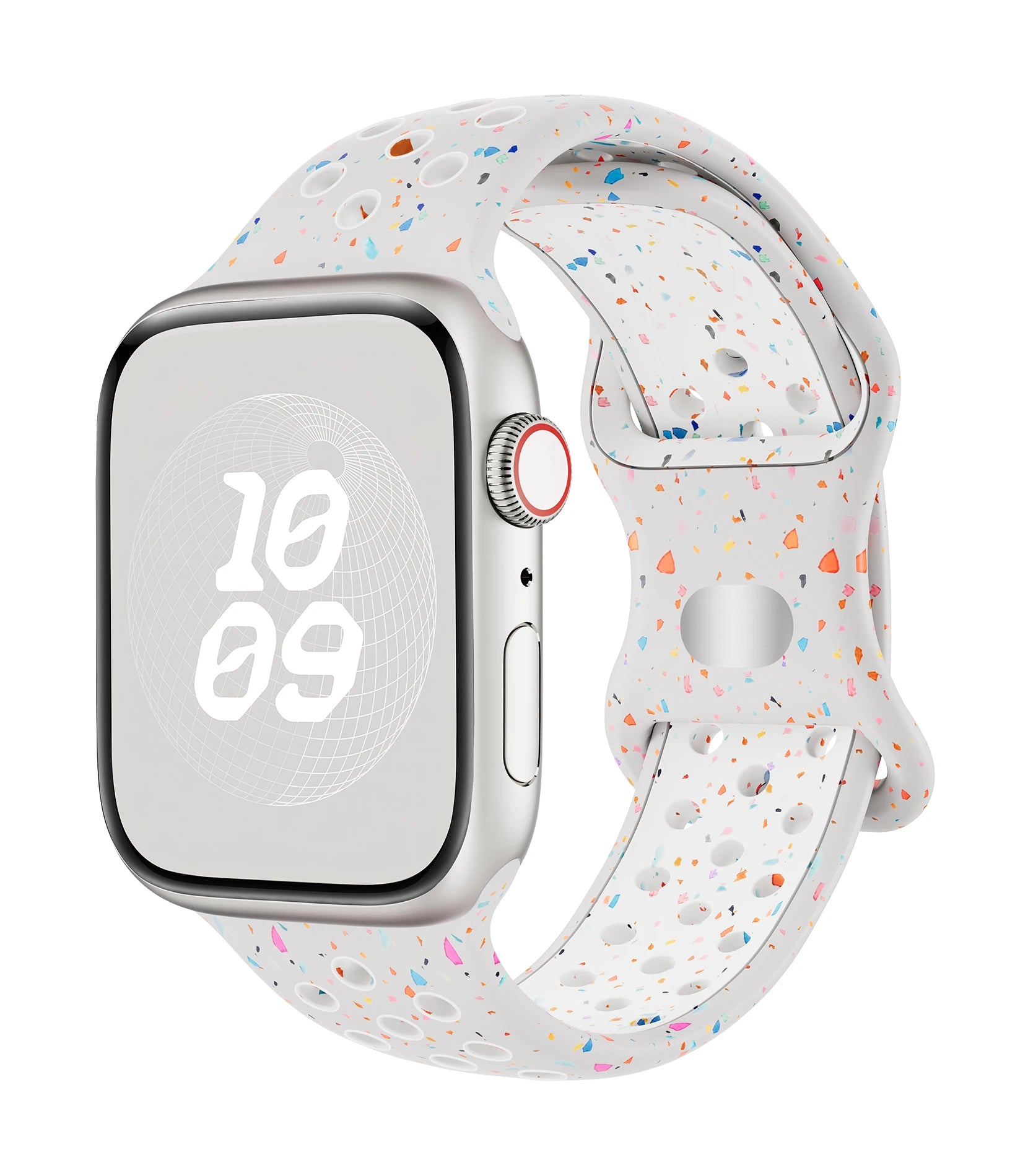 Silicone band for Apple Watch band 40mm 41mm 45mm 44mm 46mm 49mm 42mm Breathable band Apple Watch Series 11 10 9 8 SE 3 Ultra 2