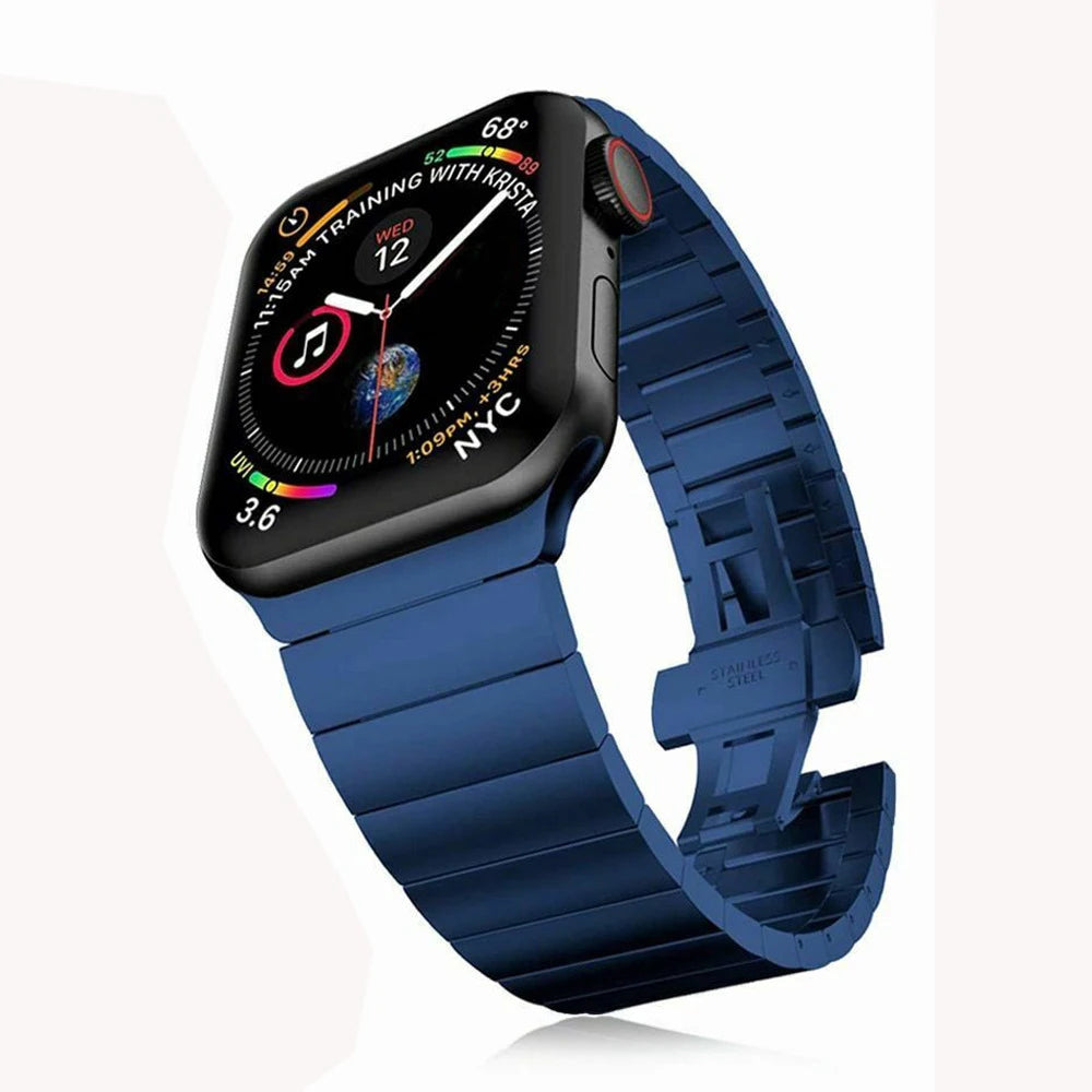Metal band For Apple Watch 46mm band Stainless Steel watch band For Apple Watch Series 11 10 Ultra 49mm 42mm 44mm 45mm 40mm Business Correa