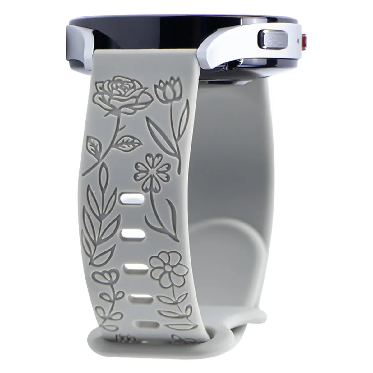 Prints Design Strap for Samsung Galaxy Fit 3 Watch Band Silicone Engraving Bracelet for Samsung Galaxy Fit3 Floral Wristband