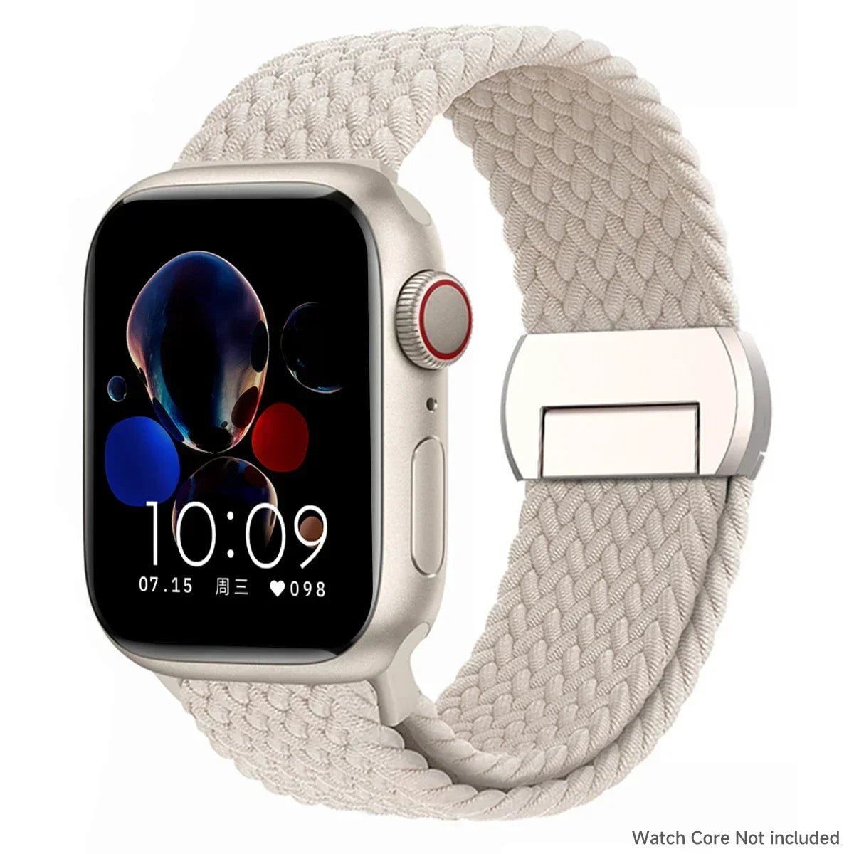 Braided band For Apple Watch band 44mm 40mm 45mm 49mm 41mm 38mm buckle band Apple Watch Series SE 10 9 8 7 6 Ultra 2 Magnetic Band