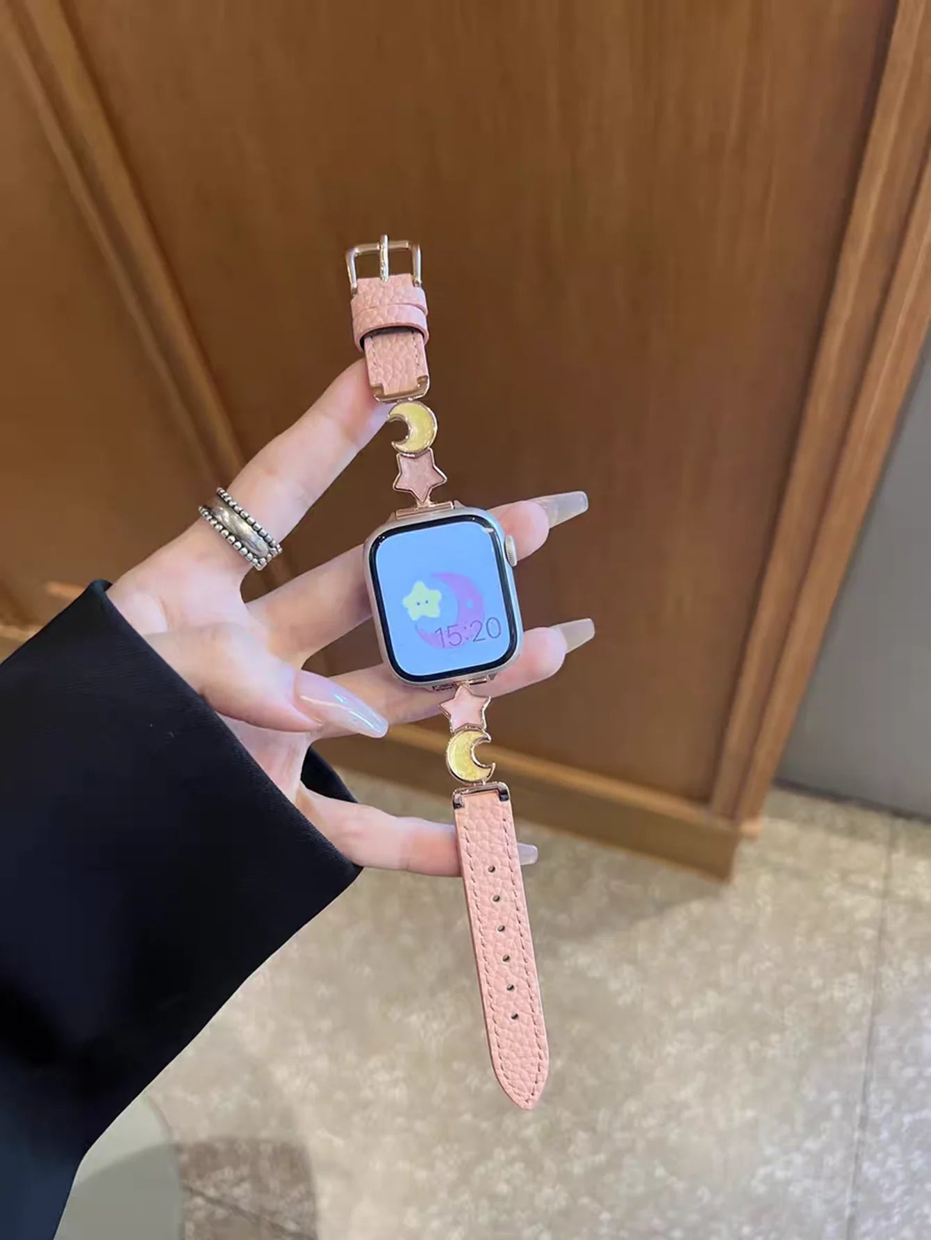 Fashion Leather loop Correa For Apple Watch band Series Ultra 11 10 9 8 7 6 5 4 3 38mm 40mm 41mm 42mm 44mm 45mm 46mm 49mm band