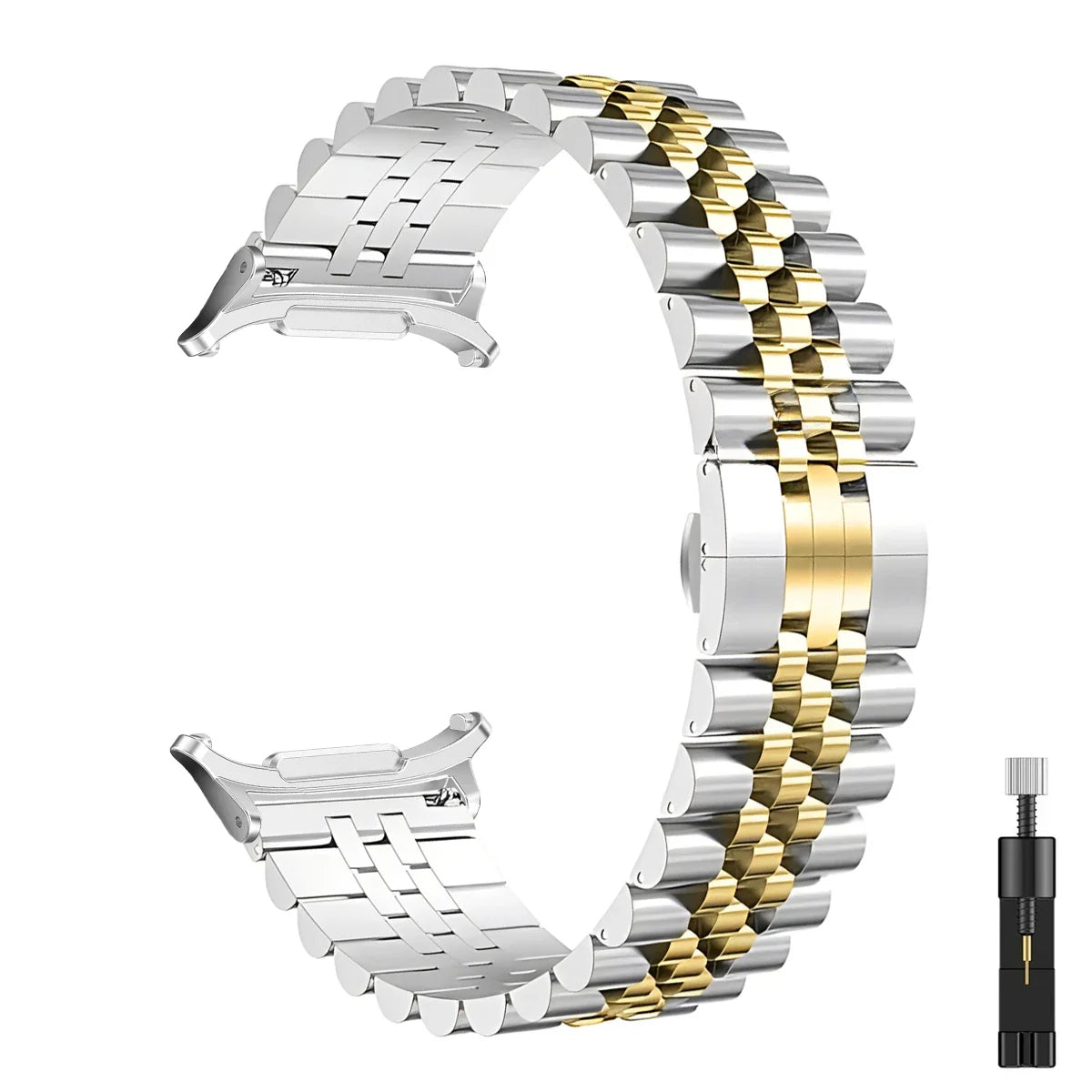 Five Baht Metal Band for Samsung Galaxy Watch Ultra 47mm Comfortable Bracelet For Galaxy Watch Watch 8/Classic 46/44/40mm Correa