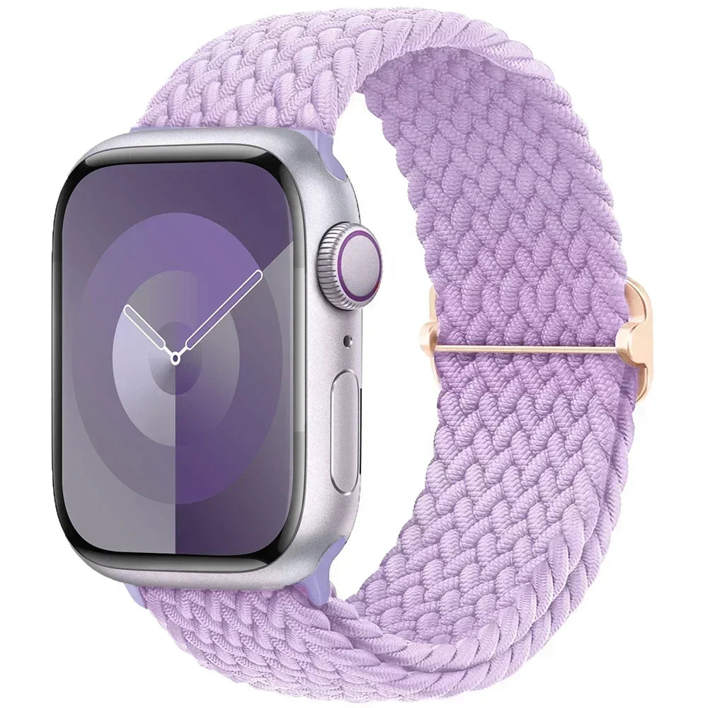 band for Apple Watch band Series 11 10 9 8 7 SE Ultra 3 49mm 46mm 42mm 44mm 45mm 40mm Braided band correa Apple Watch accessories