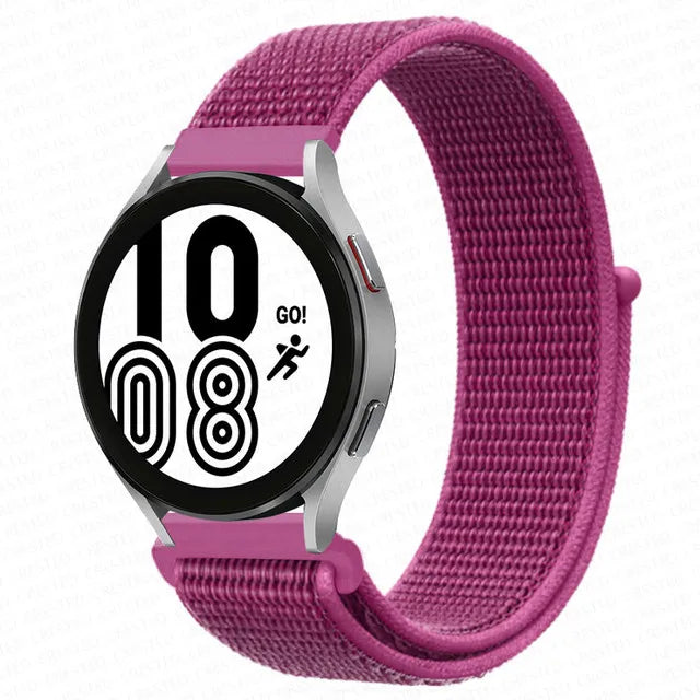 Band For Samsung Galaxy Watch 7/FE/4/5 Pro/6 classic/active 2 44mm 40mm Nylon correa Bracelet Huawei GT 2e 3 4 20mm 22mm Straps