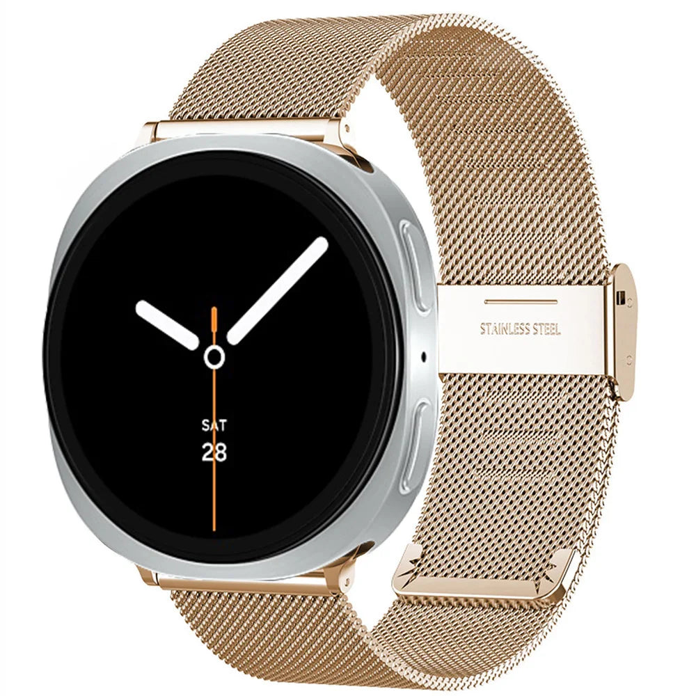 Samsung Galaxy Watch 8 8Classic Ultra Strap Milanese Stainless Steel Bracelet Wristband Galaxy 8 40mm 44mm 46mm 47MM Band