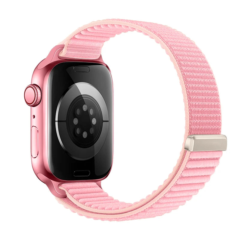 Nylon band for Apple Watch band Ultra 49mm sport band for Apple Watch Series 11 10 9 8 SE 3 46mm 42mm 45mm 41mm 44mm 40mm 38mm