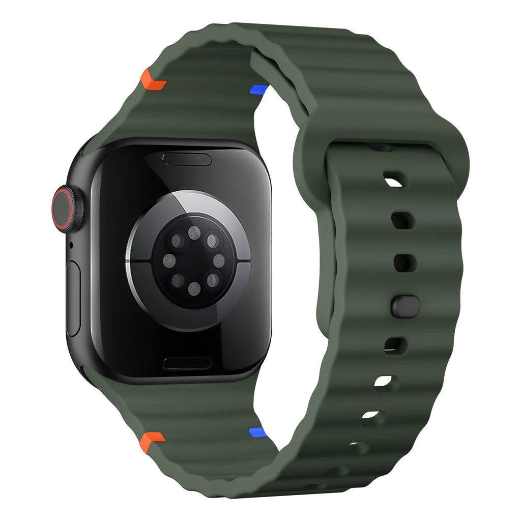 Sport Silicone band for Apple Watch band 44mm 40mm 49mm 45mm 46mm 42mm 38mm 41mm correa band Apple Watch Series 10 SE 9 Ultra 2