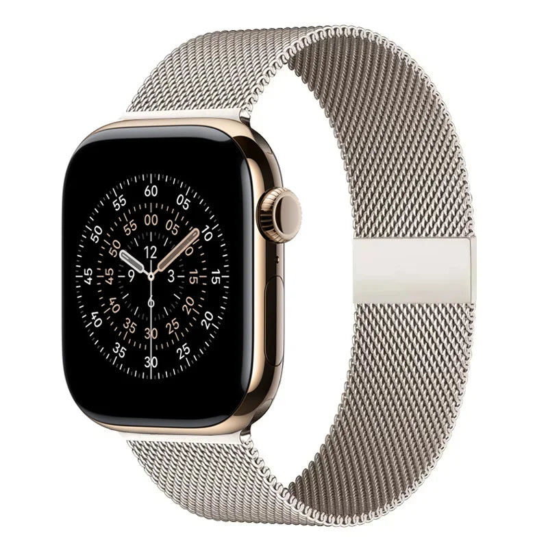 Milanese loop For Apple Watch band 38mm 45mm 44mm 40mm 41mm 42mm 46mm band Apple Watch Series 11 10 8 7 6 5 4 SE 9 Ultra 2 3 49mm