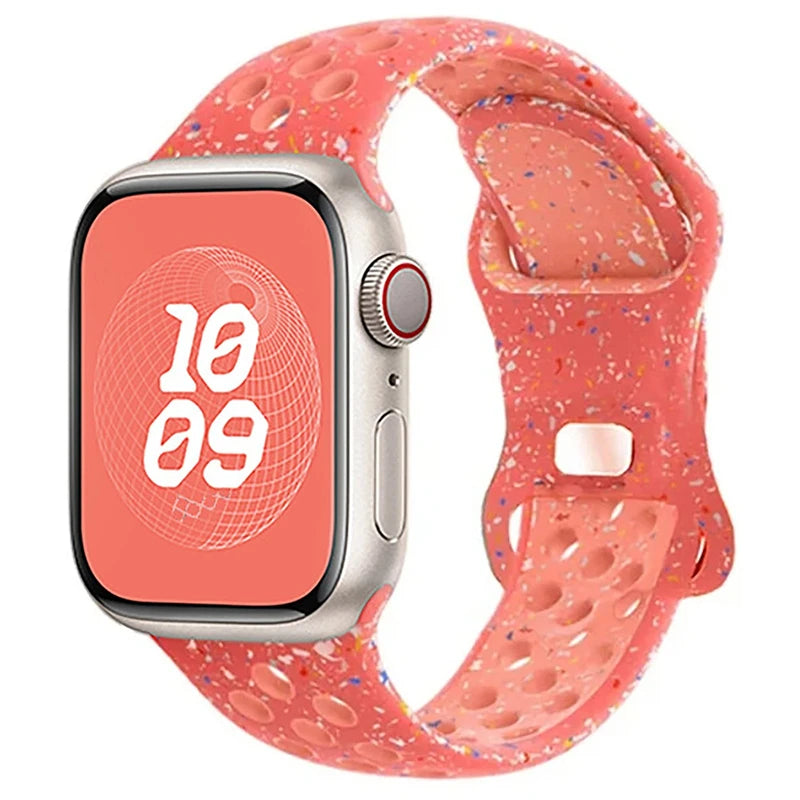 band For Apple Watch band 46mm 44mm 45mm 49mm 40mm 41mm 38mm 42mm correa Breathable band Apple Watch Series Ultra 11 10 9 8 SE 7 6