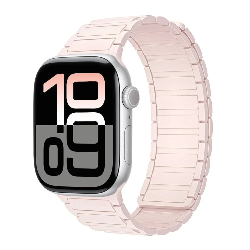 Magnetic Silicone band for Apple Watch band Ultra3 2 49mm band Apple Watch 11 10 46mm 42mm 9 8 7 6 5 SE 45mm 41mm 44mm 40mm Belt