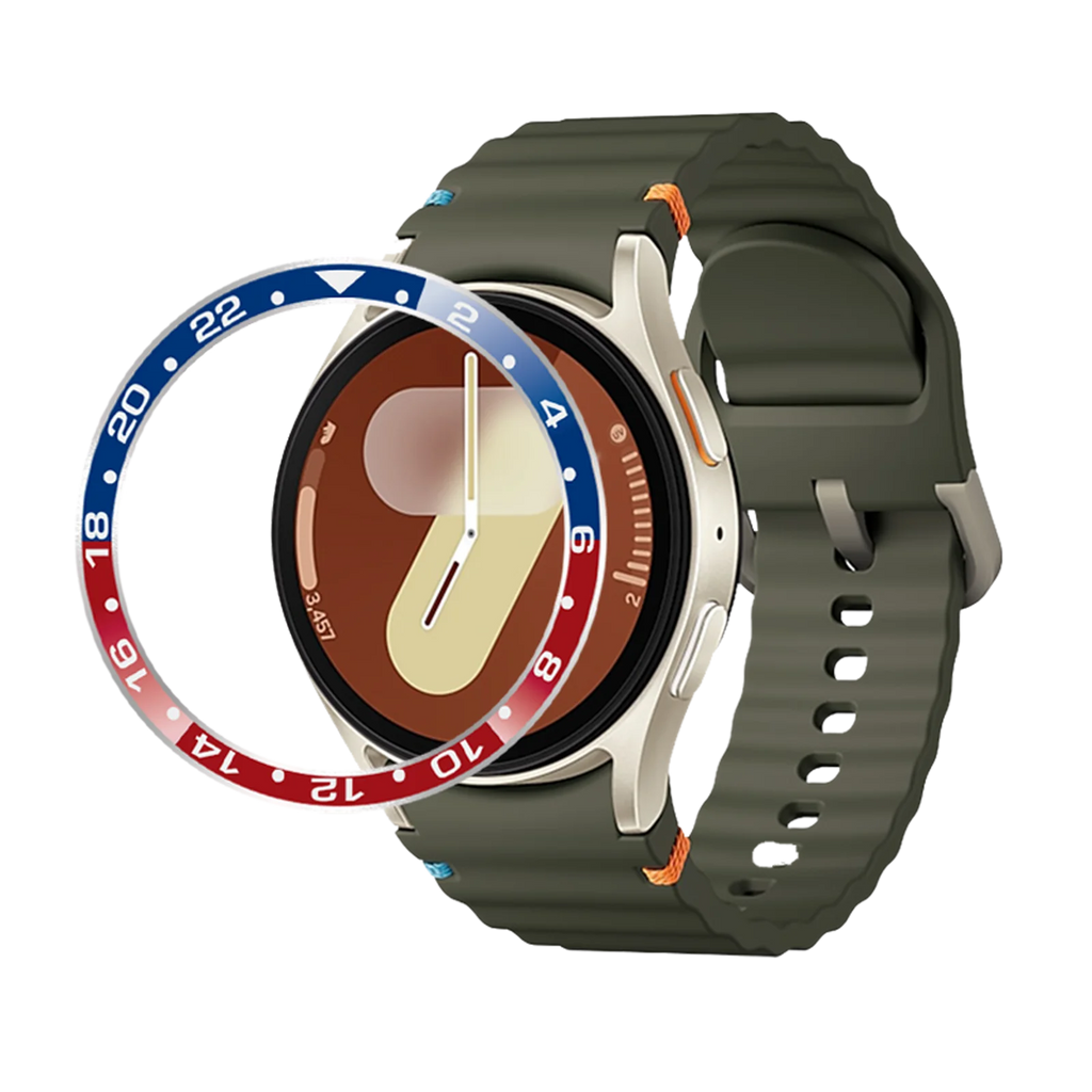 Metal Bezel Ring For Samsung Galaxy Watch 7/6/5/4 40mm 44mm Stainless Steel Bezel Protector Watch Case Ring Decoration Accessory