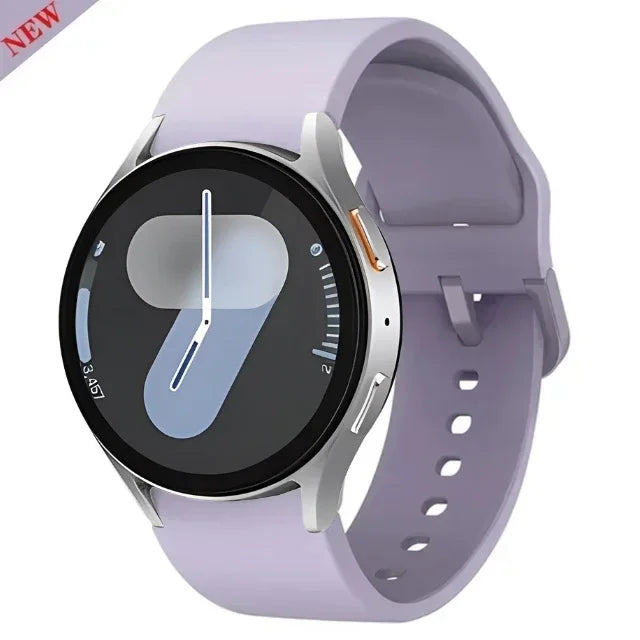 Original Silicone Strap For Samsung Galaxy Watch 7/6/5/4 44mm 40mm 5 Pro Sports Bracelet Galaxy Watch 6 4 Classic 47mm 43mm Band
