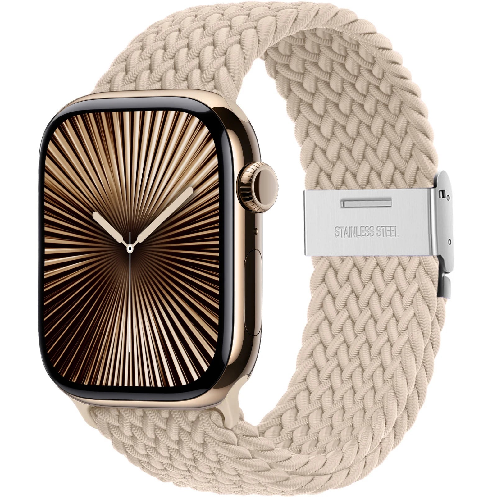 band For Apple Watch band 46mm 45mm 44mm 49mm 40mm 41mm 42mm Braided loop correa band Apple Watch Series 10 8 9 7 5 SE 6 4 Ultra