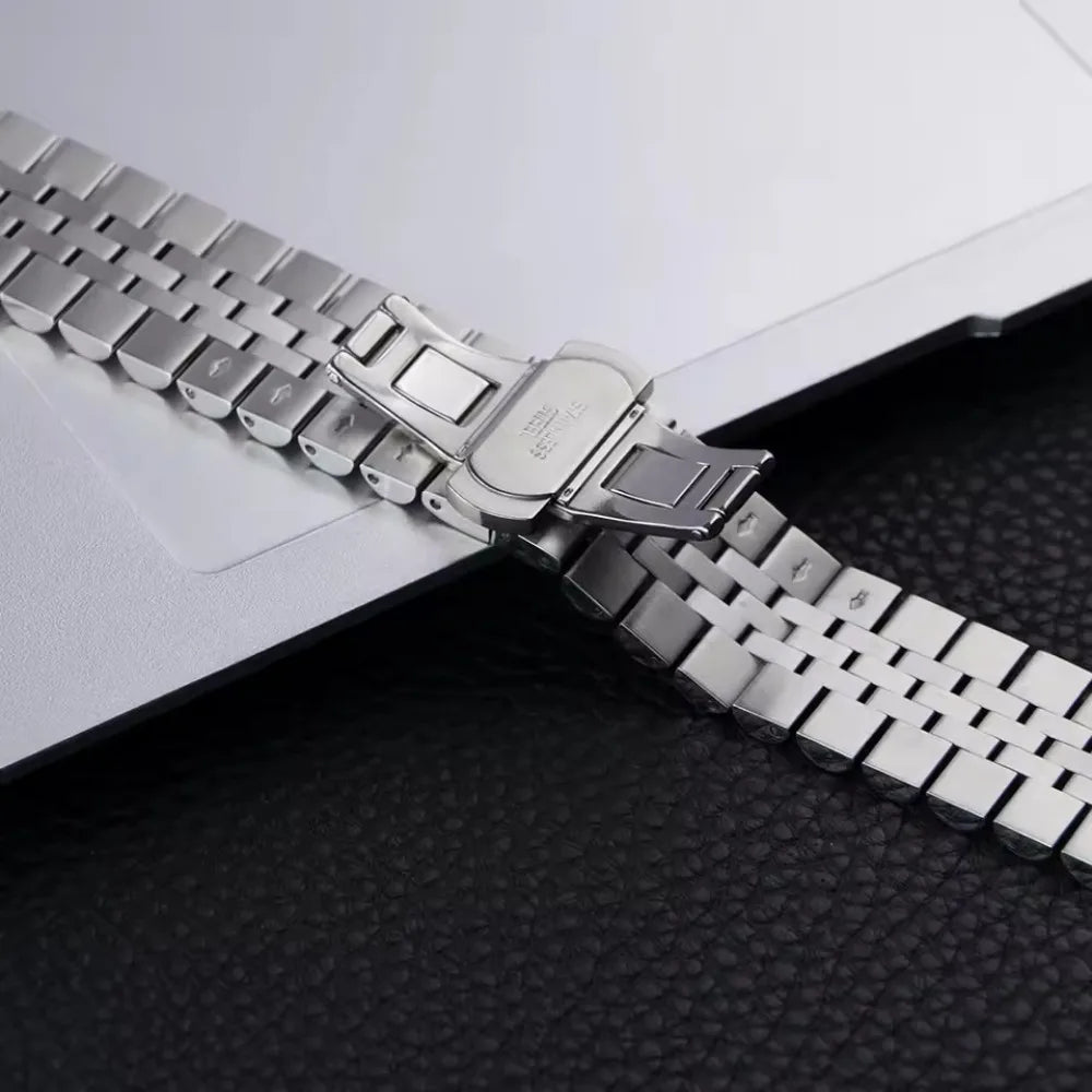 Metal Strap for Samsung Galaxy Watch 2025 Ultra 47mm Stainless Steel Adjustable Comfortable Band for Galaxy Watch 8-7 Ultra 47mm