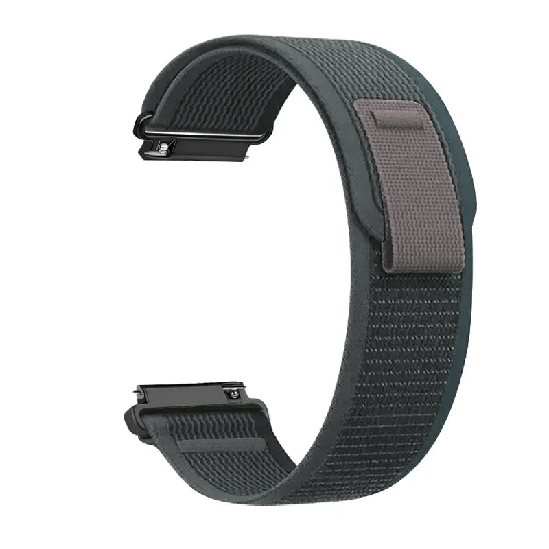 22mm 20mm Nylon Loop Strap for Samsung Galaxy Watch 7 6 5 4 3/Garmin 970 Bracelet Correa Band for Huawei Watch 5 GT5-4 Pro 46mm