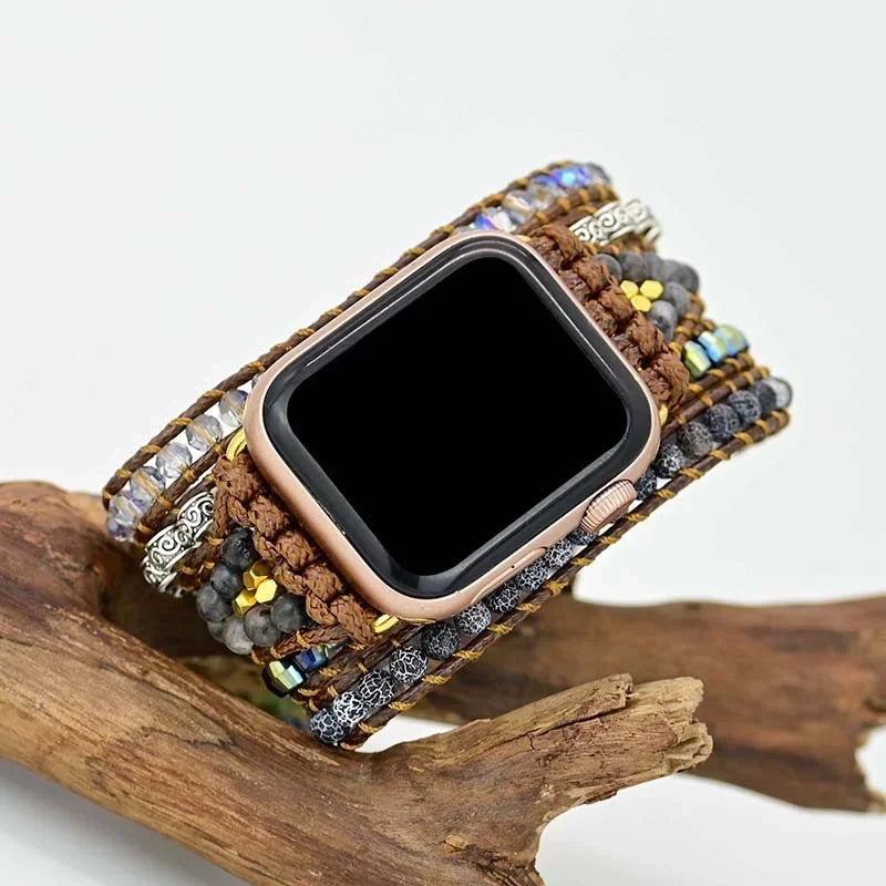 Bohemian band for Apple Watch band 44mm 40mm 42mm 38mm 41mm 45mm Handmade Jewelry bands Apple Watch Series 8 7 6 5 4 3 SE Ultra 49mm