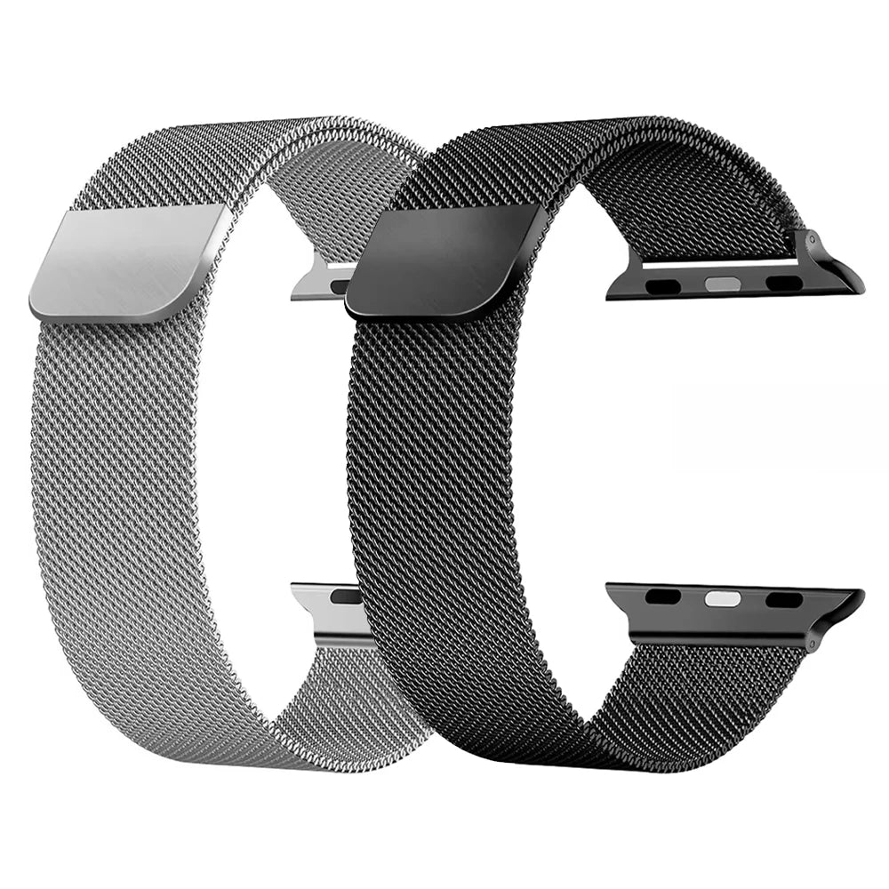 Milanese Loop For Apple Watch 11 band 10 9 7 SE 6 8 46mm 42mm 44mm 45mm 40mm 41mm belt correa band Apple Watch band Ultra 3 49mm