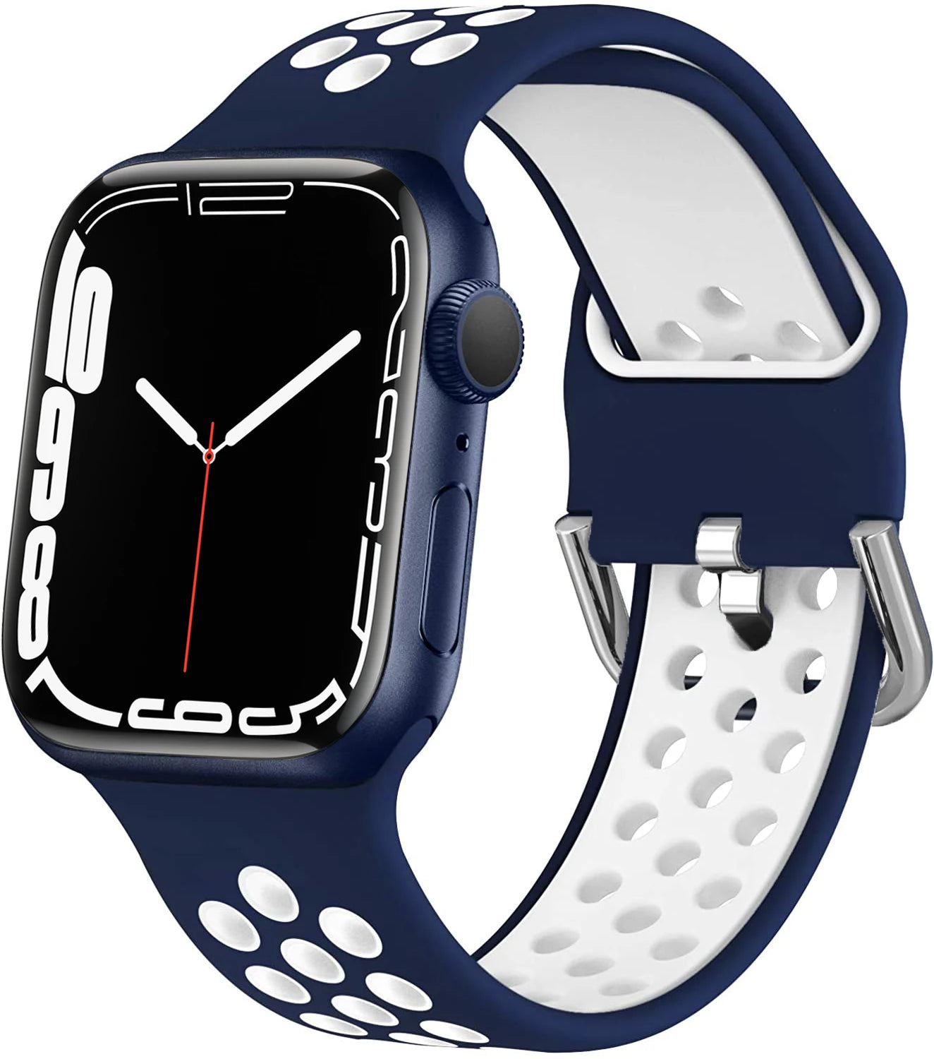 Silicone band For Apple Watch band 44mm 40mm 45mm 49mm 41mm 38mm 42mm 44mm band Apple Watch Ultra 2 Series 7 3 4 5 6 SE 8 Bands