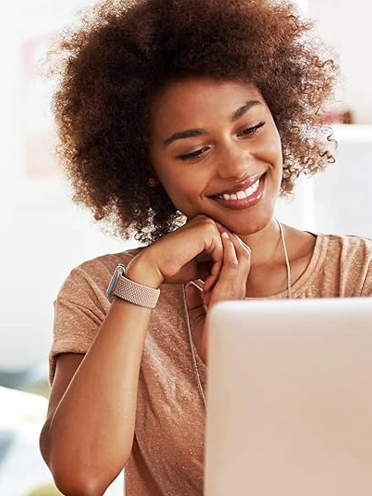 band for Apple Watch 11 band 42mm 46mm 44mm 40mm 45mm Apple Watch Ultra 3 49mm Elastic Braided band correa Series 10 9 8 7 6 SE