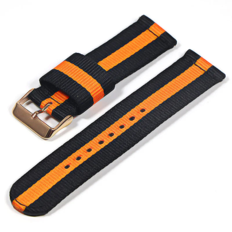 22mm Nylon watch strap For Samsung Galaxy watch 46mm 42mm Active2 Active1 Gear S3 frontier Sports nylon bang