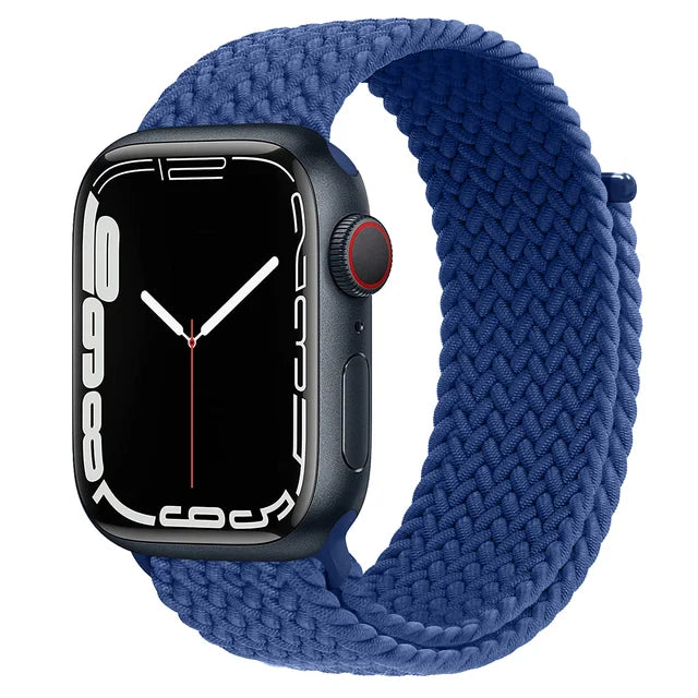 Band For Apple Watch band 44mm 40mm 45mm 41mm 42mm Ultra 49mm correa Braided Solo Loop band Apple Watch Series 7 3 5 SE 6 8