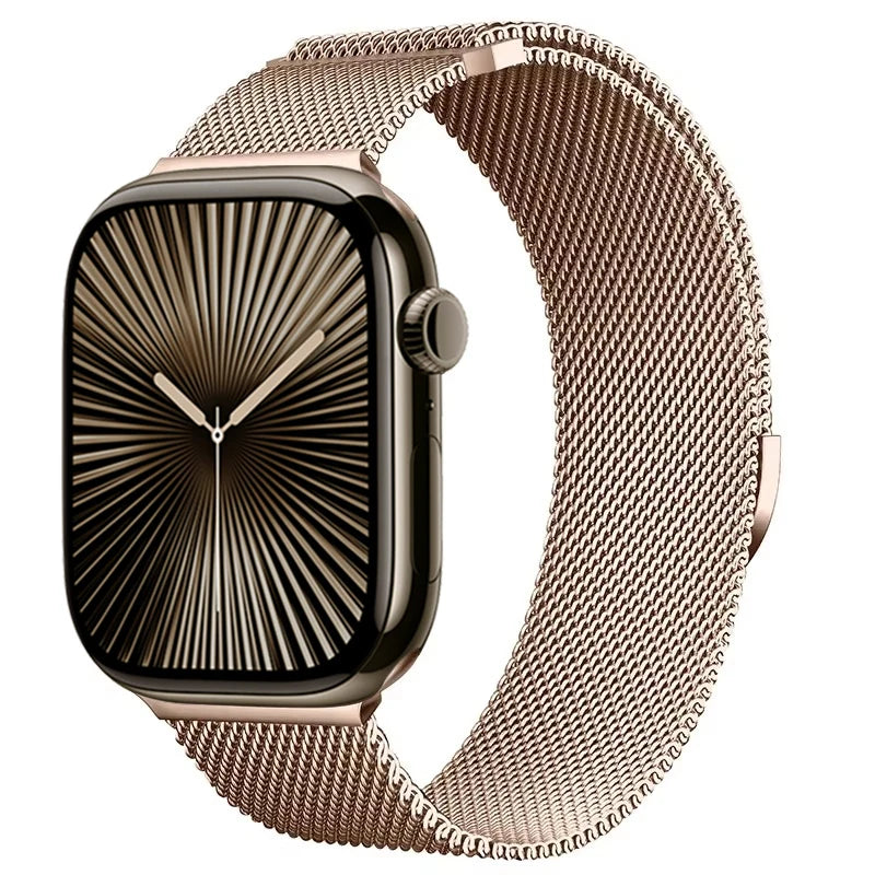 Metal Milanese band for Apple Watch band Ultra3 2 49mm 11 10 9 8 7 Magnetic band Apple Watch 6 5 4 SE2 46mm 45mm 41mm 44mm 40mm