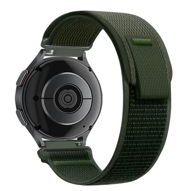 20mm 22mm Trail Nylon Strap for Huawei Watch 5/4/GT5/4 Pro 46mm Samsung Galaxy Watch 7 6 5 4 Sports Bracelet Amazfit Balance/GTR
