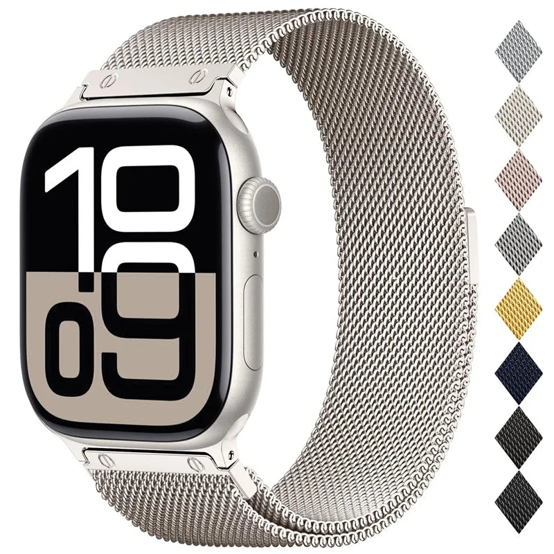 Milanese band For Apple Watch Ultra 2 49mm 46mm 45mm 41mm 38mm 42mm 44mm 40mm band For Apple Watch Series 10 5 SE 7 9 3 6 8 band
