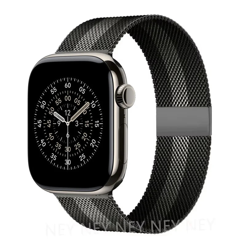 Milanese loop For Apple Watch band 38mm 45mm 44mm 40mm 41mm 42mm 46mm band Apple Watch Series 11 10 8 7 6 5 4 SE 9 Ultra 2 3 49mm