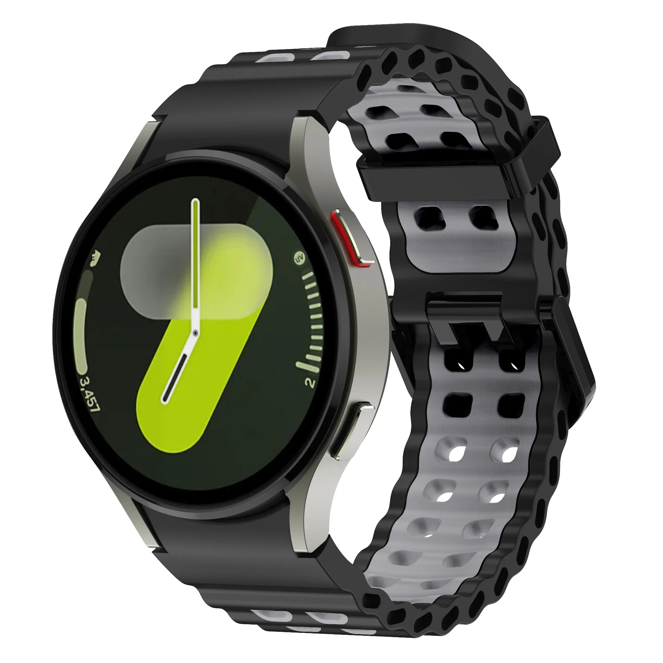 Ocean Silicone Comfortable Strap for Samsung Galaxy Watch 7/6/5/4 40mm 44mm Bracelet for Watch 6/4 Classic 47/43mm 46/42mm Band