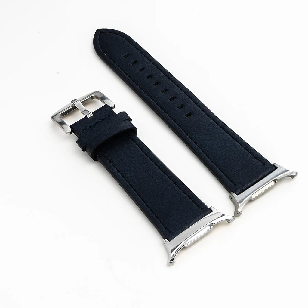 No Gaps Leather Strap for Samsung Galaxy Watch Ultra 47mm Wristband Bracelet for Galaxy Watch 7 Ultra 47mm Quick Business Band