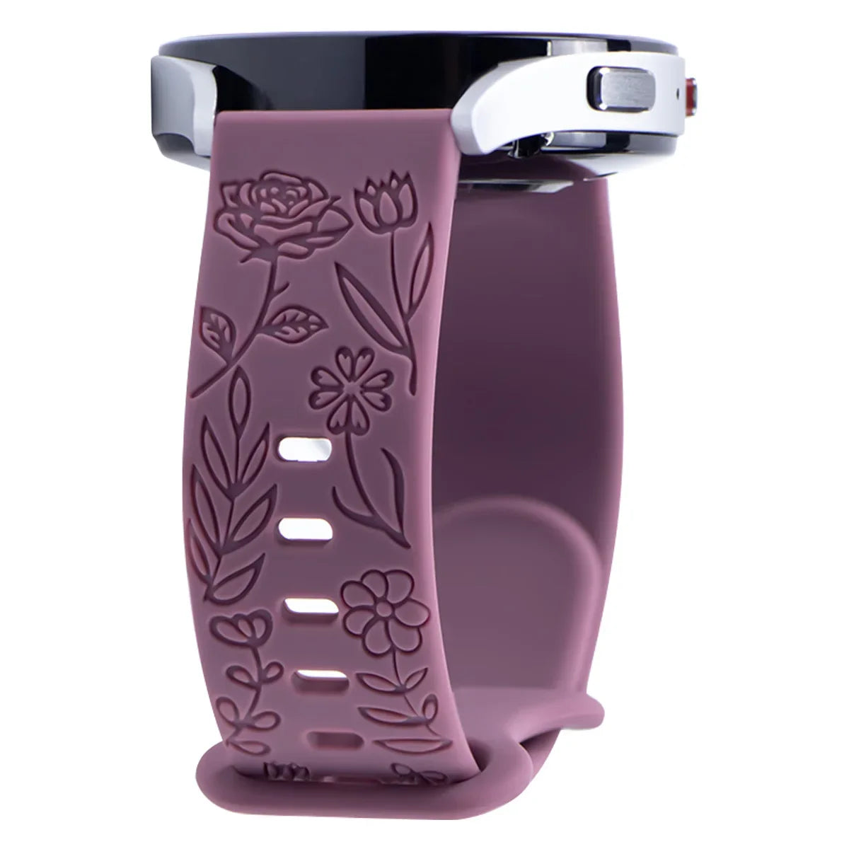 Prints Design Strap for Samsung Galaxy Fit 3 Watch Band Silicone Engraving Bracelet for Samsung Galaxy Fit3 Floral Wristband