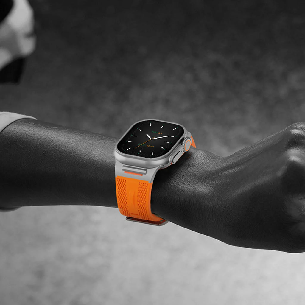 Men's sport band suitable for Apple Watch S11 10 46mm Ultra 3 49mm 45mm 44mm 40mm 38mm silicone band suitable for Apple Watch 987SE6453