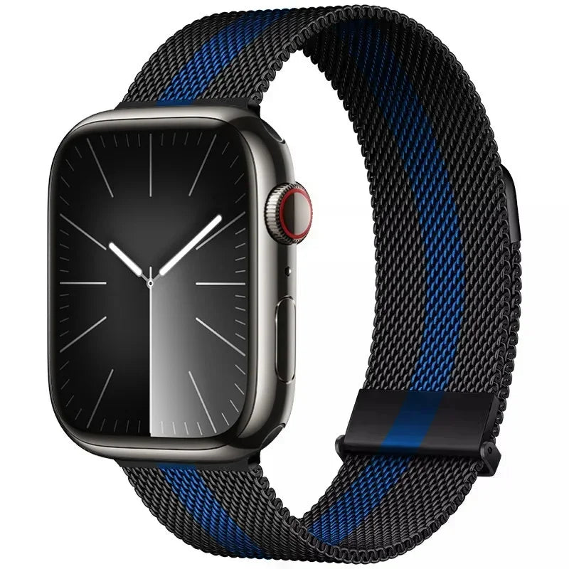 Metal Milanese band For Apple Watch Ultra 2 49mm 11 10 9 8 7 Magnetic band Apple Watch 6 5 SE 46mm 45mm 41mm 44mm 40mm 42mm