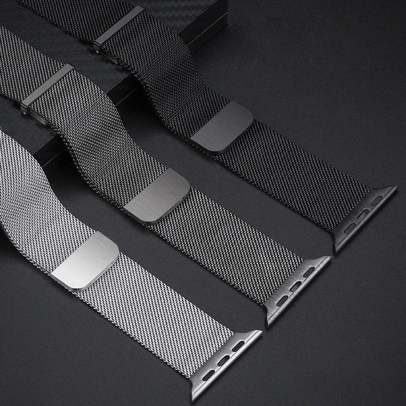 band For Apple Watch band 44mm 40mm 45mm 41mm 49mm 42mm 38mm correa milanese loop band Apple Watch Series 3 6 SE Ultra 2 7 8 9