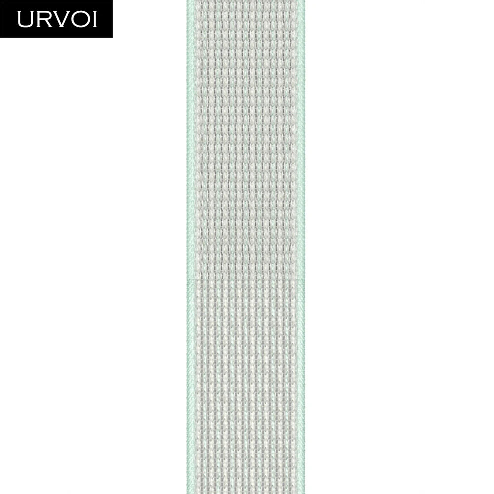 URVOI Sport Loop for Apple Watch Ultra 3 2 Series 11 10 9 8 SE3 Nylon loop for Apple Watch sport band 42mm 46mm breathabe hook fastener