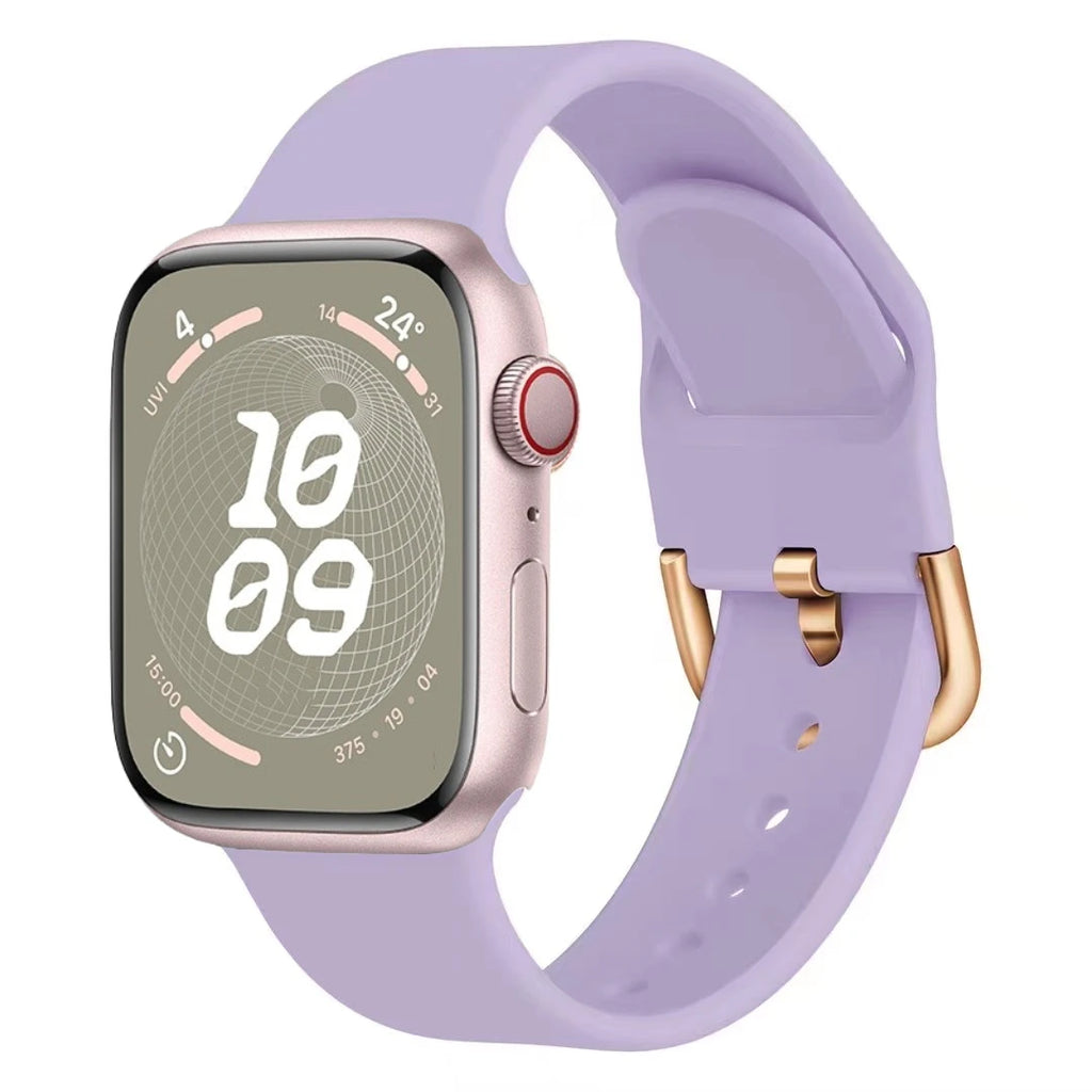 Silicone band For Apple Watch band 11 10 9 8 7 46mm 42mm 45mm 41mm Ultra 3 49mm sport band Apple Watch 6 5 4 SE 44mm 40mm Belt