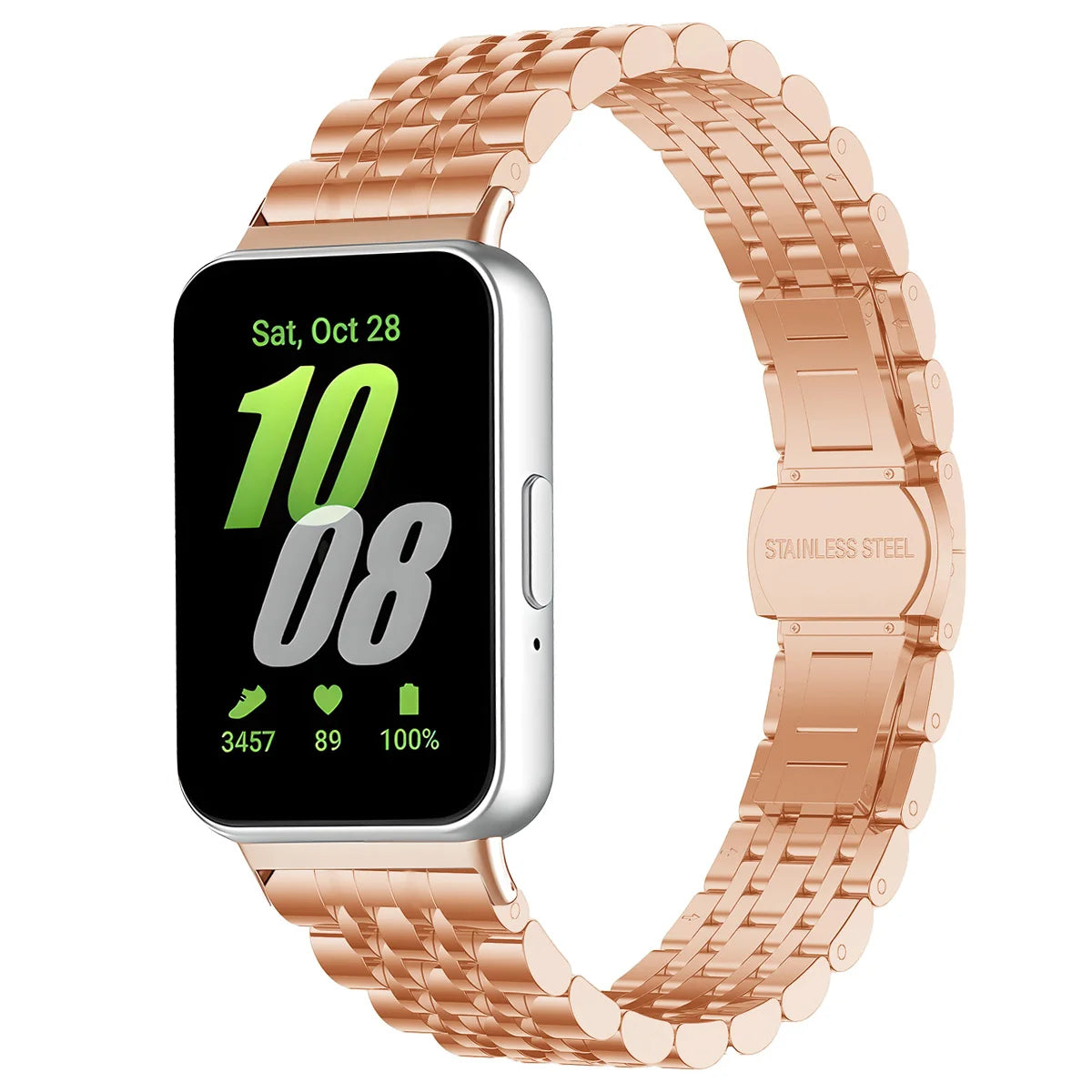 Metal Strap for Samsung Galaxy Watch Fit 3 Stainless Steel Bracelet Magnetic Milanese Loop Watchband for Galaxy Fit3 Accessories