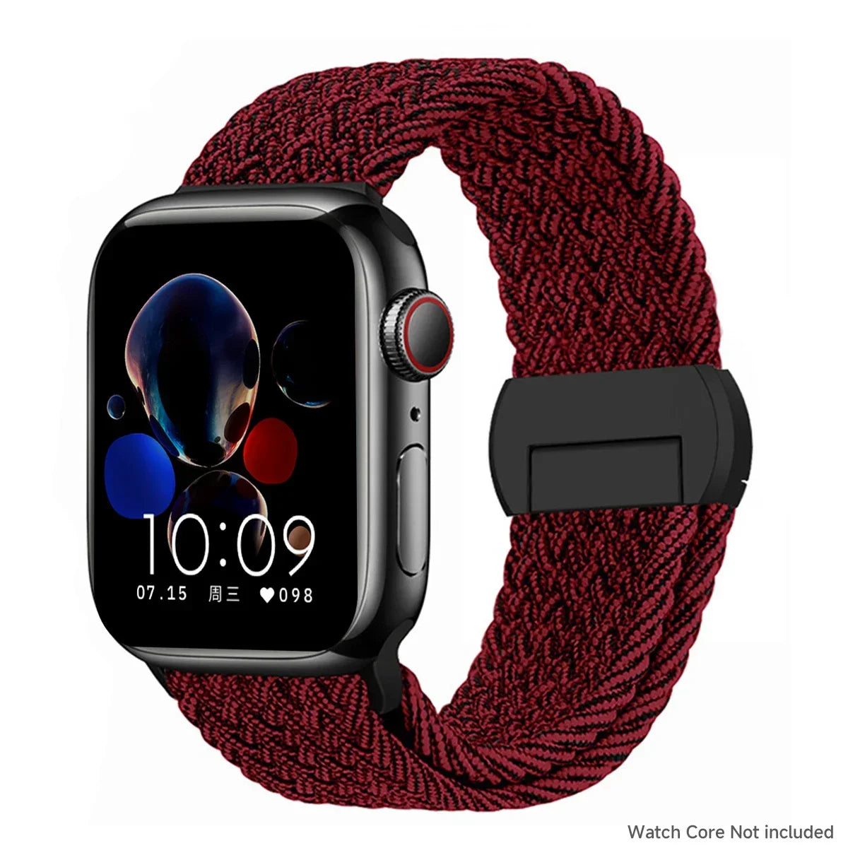 Braided band For Apple Watch band 44mm 40mm 45mm 49mm 41mm 38mm buckle band Apple Watch Series SE 10 9 8 7 6 Ultra 2 Magnetic Band