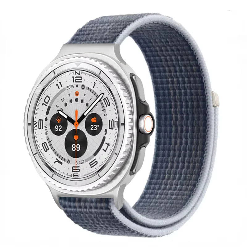 Official Nylon Strap For Samsung Galaxy Watch 8 40mm 44mm Metal Connecting Wristband Bracelet Samsung Galaxy 8 Classic 46mm Band