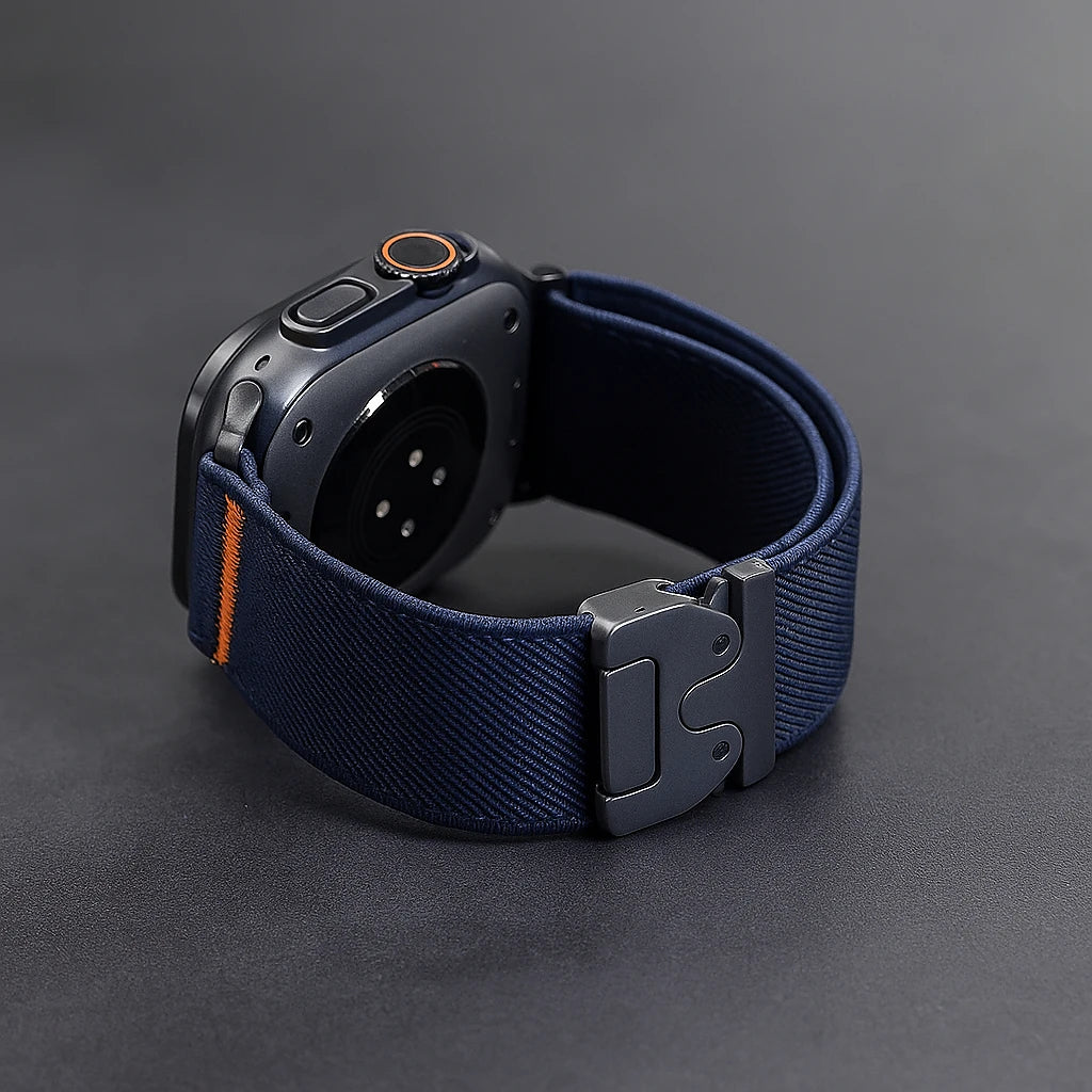 Parachute band For Apple Watch 10 band 40mm 44mm 46mm 49mm 45mm 41mm Nylon bands Apple Watch correa Series 11 9 8 7 SE Ultra 2 3