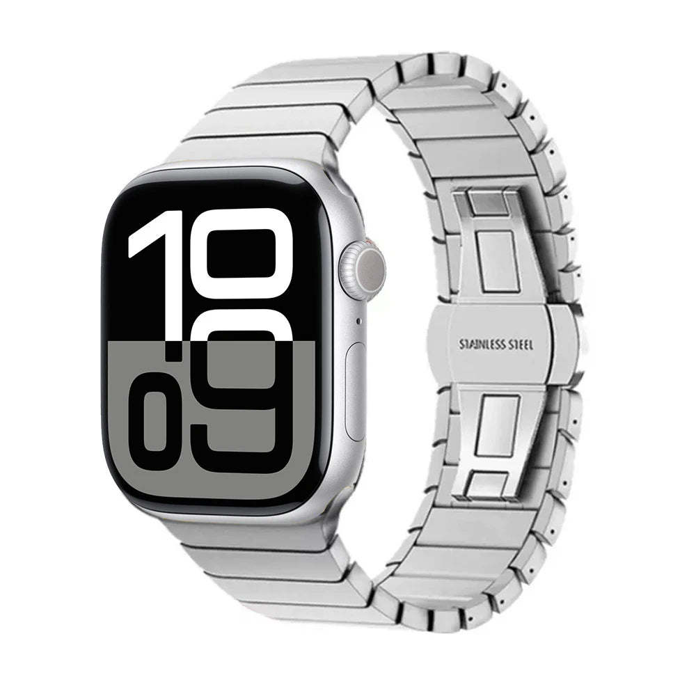 Metal band For Apple Watch 46mm band Stainless Steel watch band For Apple Watch Series 11 10 Ultra 49mm 42mm 44mm 45mm 40mm Business Correa