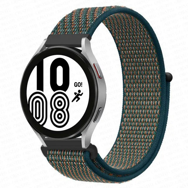Band For Samsung Galaxy Watch 7/FE/4/5 Pro/6 classic/active 2 44mm 40mm Nylon correa Bracelet Huawei GT 2e 3 4 20mm 22mm Straps