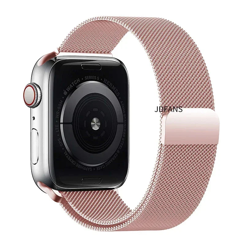 Milanese Loop for Apple Watch band 10 46mm 45mm 44mm 40mm 41mm 42mm 38mm 44mm band Ultra 2 49mm Apple Watch Series 9 8 7 6 SE 5 4 3