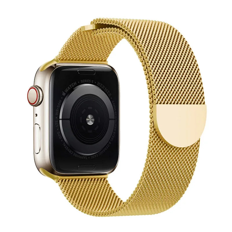 Magnetic Milanese band for Apple Watch 11 10 46mm 42mm Ultra 3 2 49mm band for Apple Watch 9 8 7 6 5 SE 3 44mm 45mm 40mm 41mm Band