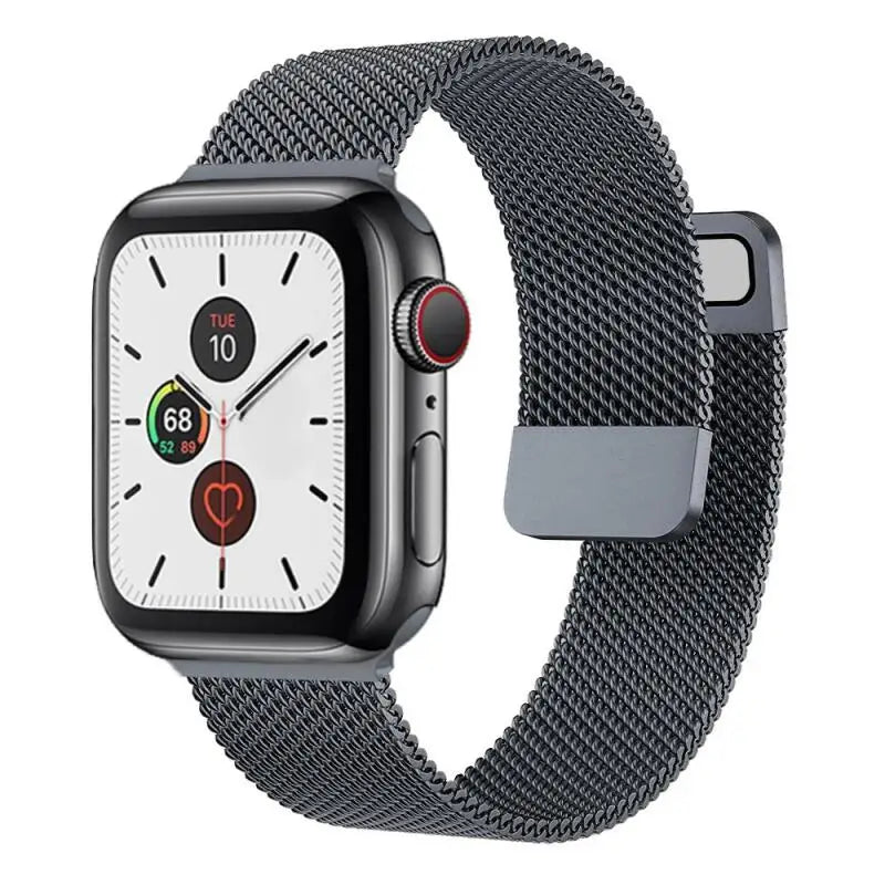 Milanese band For Apple Watch S10 46mm 42mm Ultra 2 49mm Magnetic band For Apple Watch Series 9 7 8 5 6 SE 44mm 45mm 41mm 40mm