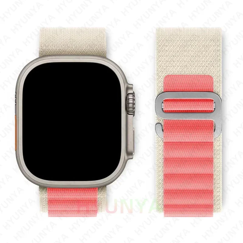 Alpine band for Apple Watch band Series 10 9 8 7 SE Ultra 2 41mm 42mm 45mm 46mm 49mm 40mm 44mm Apple Watch Correa watch band