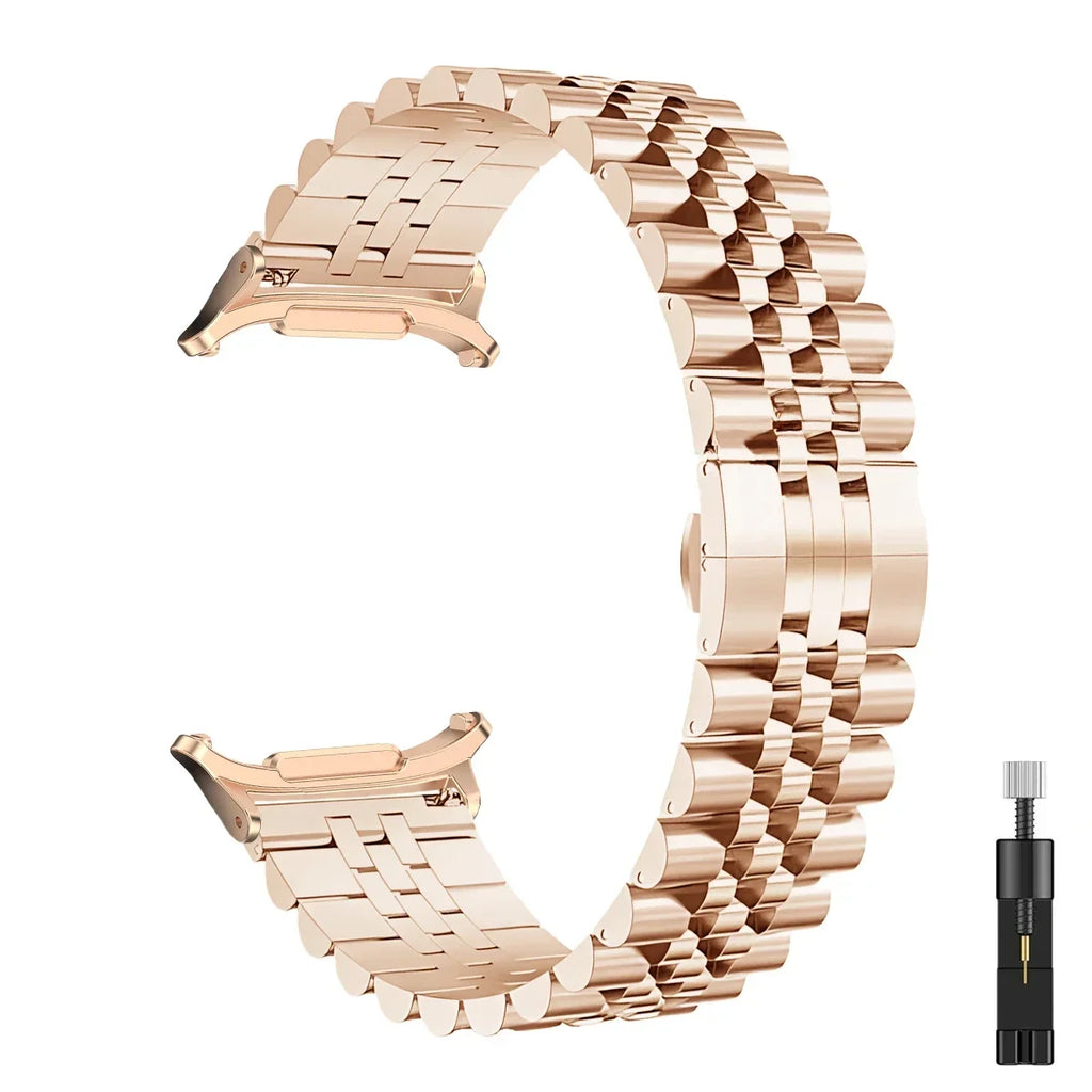 Five Baht Metal Band for Samsung Galaxy Watch Ultra 47mm Comfortable Bracelet For Galaxy Watch Watch 8/Classic 46/44/40mm Correa