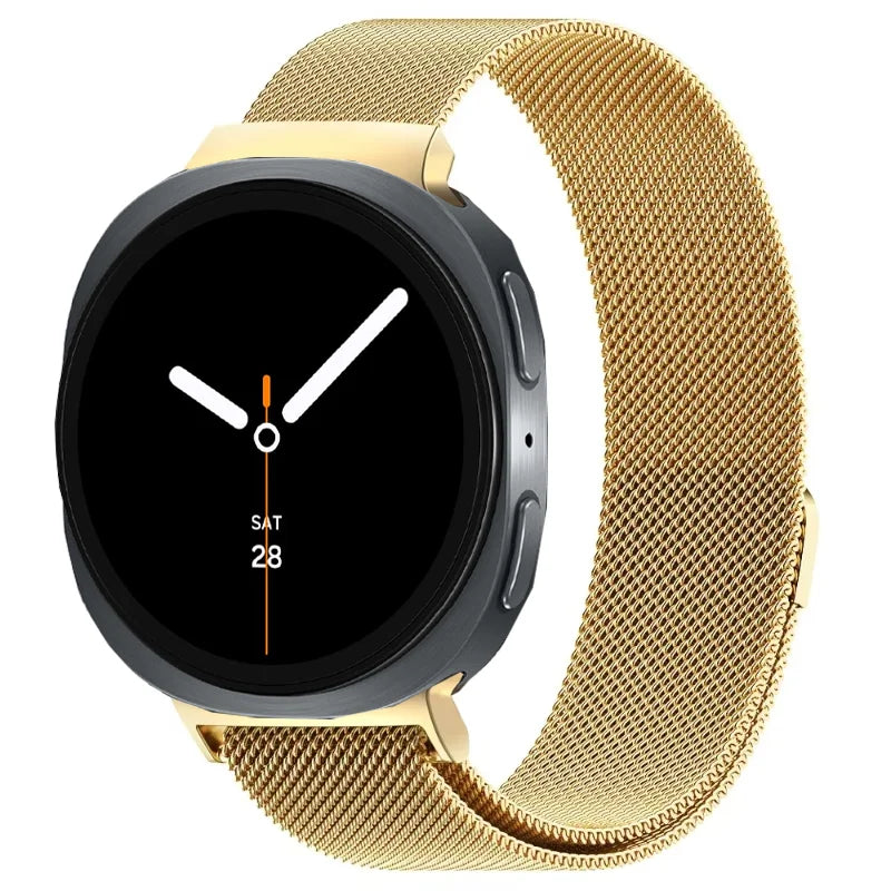 Milanese Loop For Samsung Galaxy Watch 8 Classic 44mm-40mm Band Wristband Stainless Steel Magnetic Bracelet Galaxy 8 46mm Strap