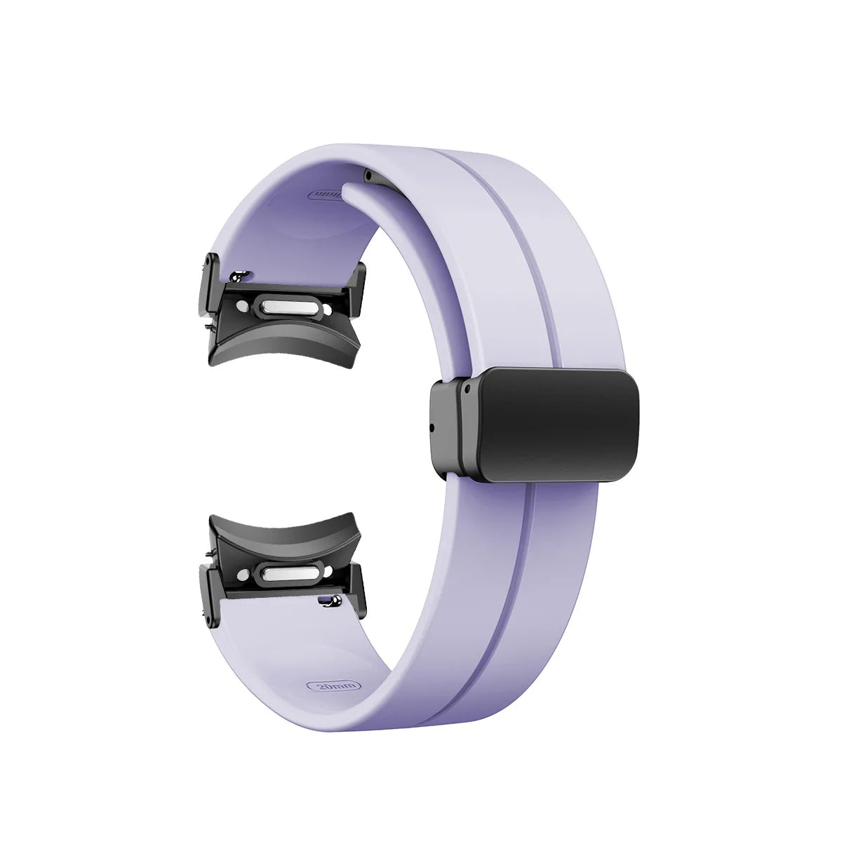 Magnetic Silicone Strap For Samsung Watch 7 6 5 4 40mm 44mm Sport Watchband For Galaxy Watch 5Pro 4 6Classic 47mm 43mm 42mm 46mm